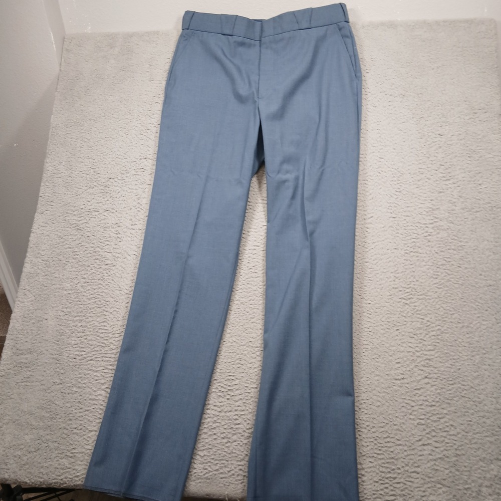 Flying Cross by Fechheimer Uniform Pants Men's 38R Blue Wool Blend Made USA NWT